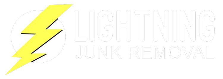 lightning junk removal logo